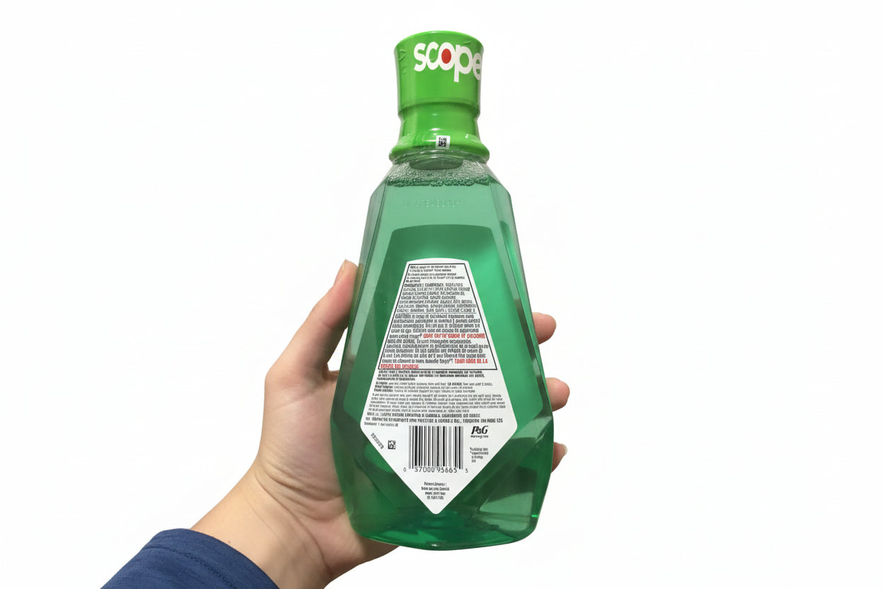 Scope Mouthwash-Fresh Mint-1L (33.8 fl oz)