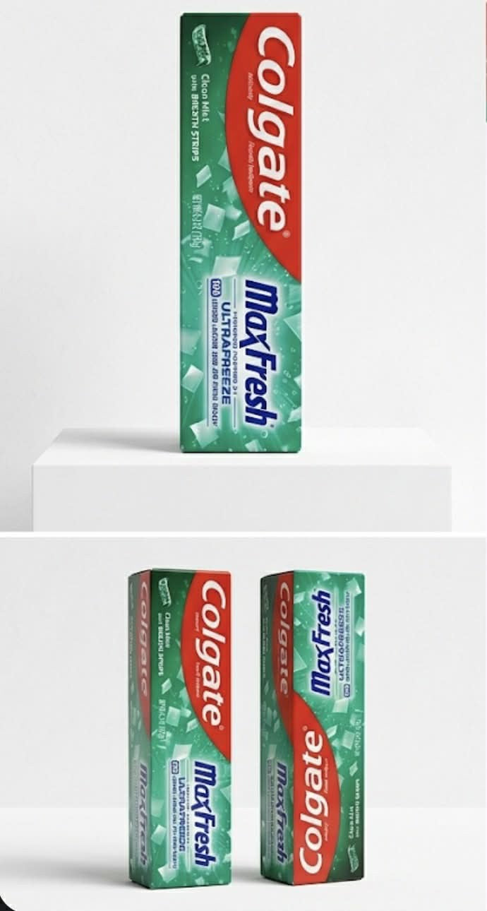 Colgate -Max Fresh ,Clean Mint with Breath Strips 6.3oz