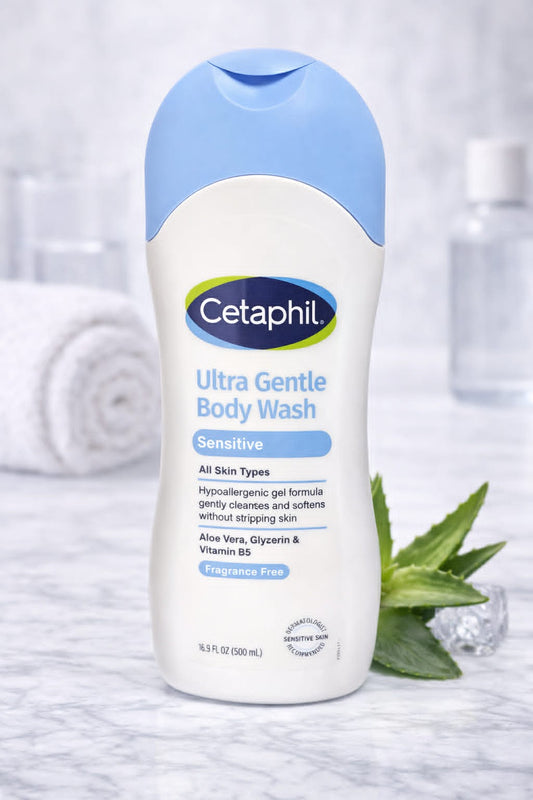 Cetaphil Ultra Gentle Bodywash , Sensitive for All Skin Types 16.9fl/oz