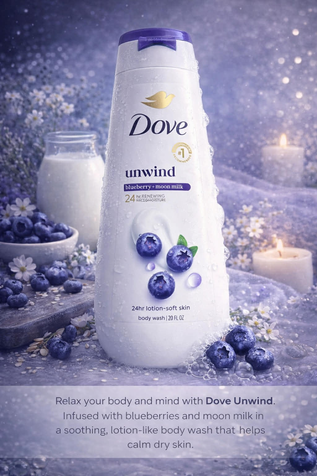 Dove Anti-Bacterial Body Wash 20fl oz